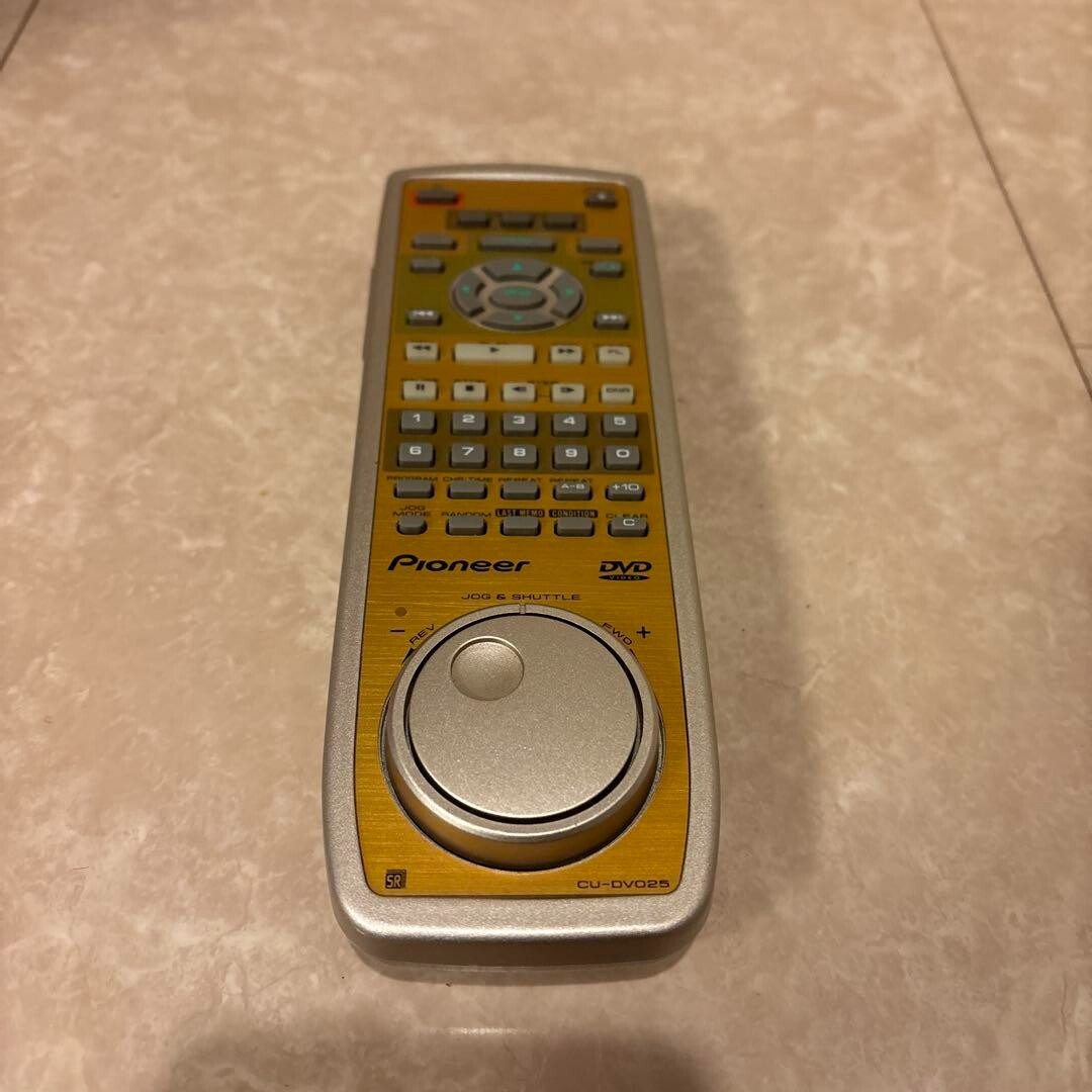 その他 Pioneer CU-DV027 Pioneer CU-DV027 Laser Disc Player Remote controller support