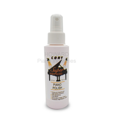 Cory Care Super High Gloss Piano Polish- Easy Clean Piano Polisher- 4 Oz. Bottle