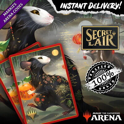 Year of the Rat Secret Lair MTG Arena Code Card⚡Auto⚡