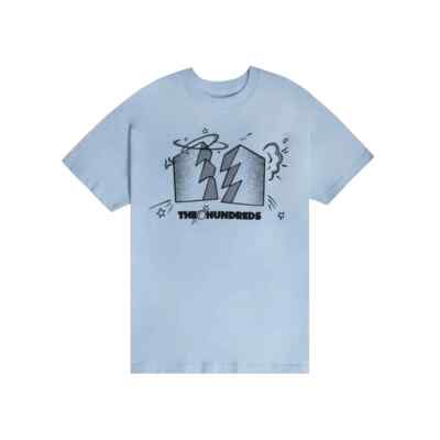 

Футболка с короткими рукавами The Hundreds Cartoon Network (голубая), Powder blue