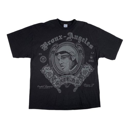 Vintage Y2K Percee P x Orakel Dynasty Hip-Hop Rap Tee Stones