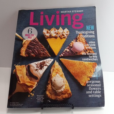 Martha Stewart Living November 2014, New Thanksgiving Traditions