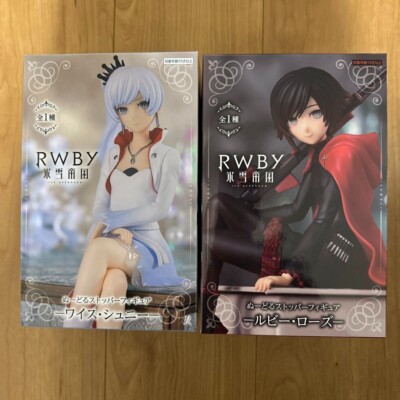 Rwby Ice Queendom Ruby Rose & Weiss Schnee Noodle Stopper Figure Set New jp