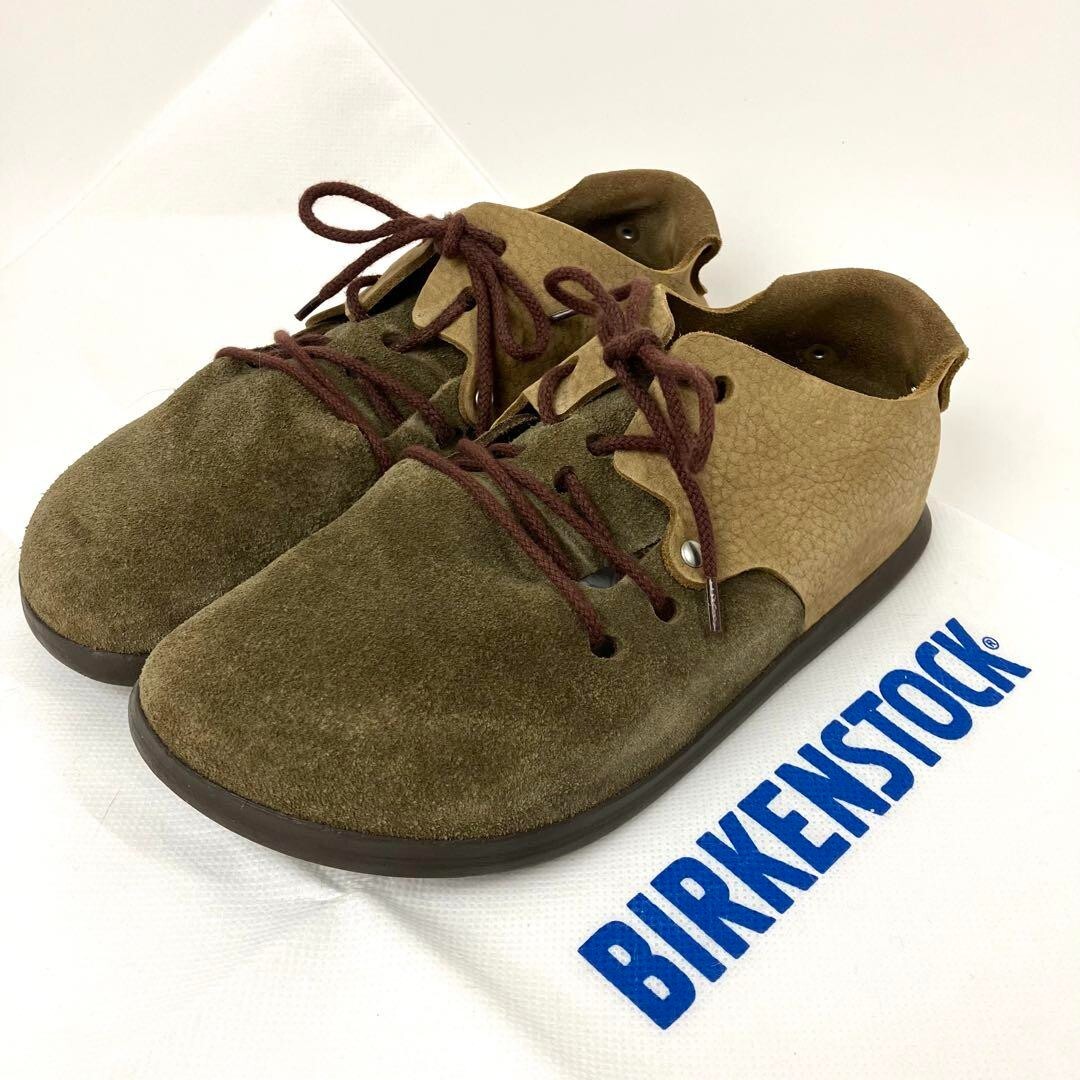 【BIRKENSTOCK】MONTANA イエロー×パープル 24.0cmナロー BIRKENSTOCK】MONTANA イエロー×パープル 24.0cmナロー