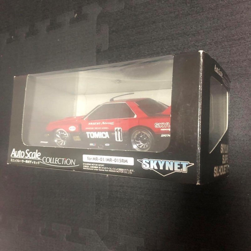 ミニカー EIDOLONLBSuper SilhouetteSKYLINELB010AX2 MINI GT 1/64 Nissan LB-ER34 Super Silhouette Skyline Black