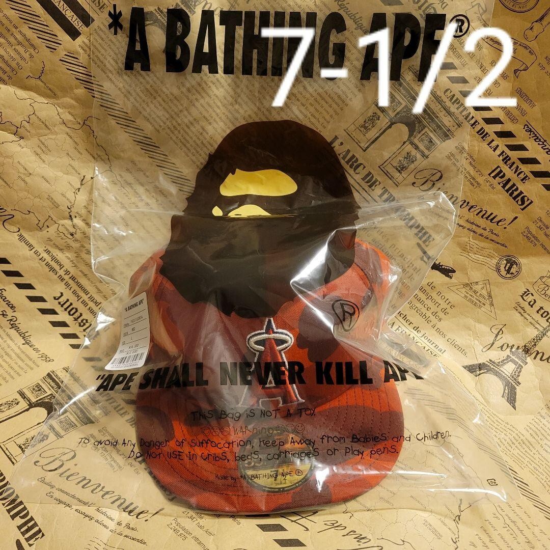 BAPE A BATHING APE x MLB x NEW ERA Angels 59Fifty Cap BAPE