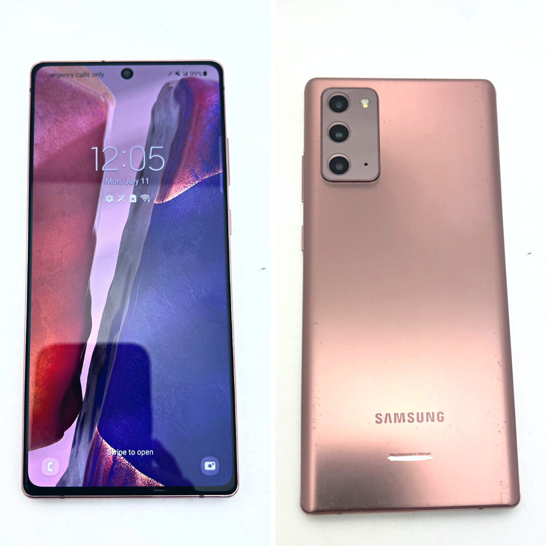 Samsung Galaxy SMN981U Note20 5G 128GB Mystic Bronze Unlocked EBG