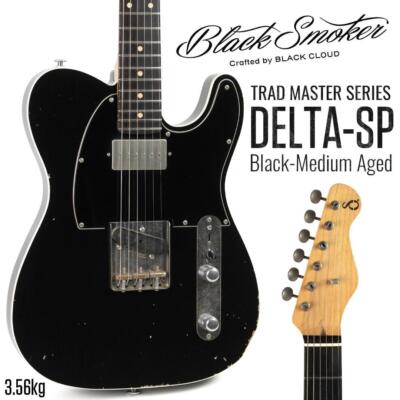 ギター black smoker TM DELTA SP BB Electric Guitar Black
