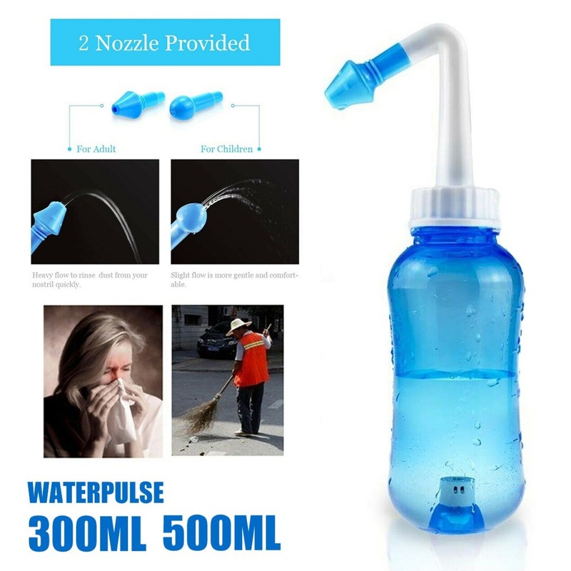 Nasendusche Satz | Für Erkältung Allergie | Nasenspülung Nasenreinigung flasche