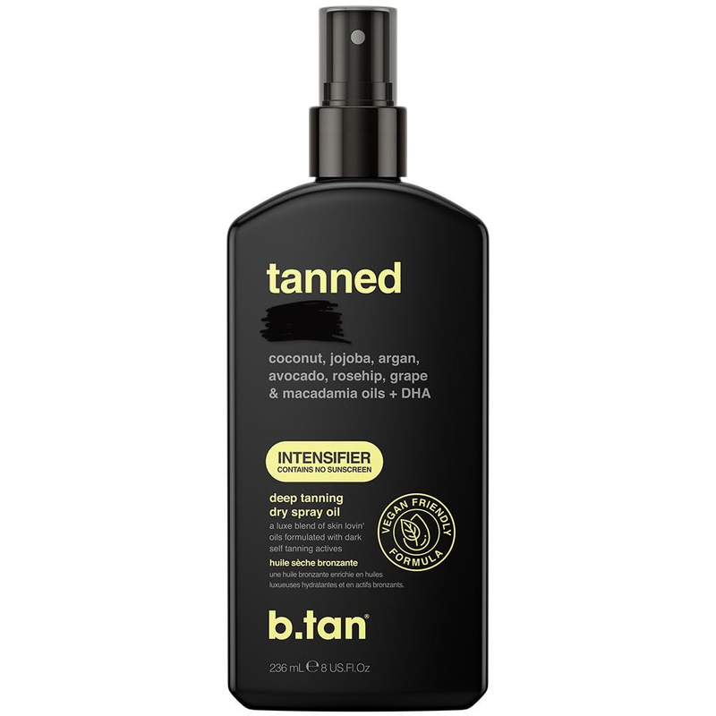 Best Tanning Oil  Get Tanned Intensifier Dry Spray - Fast 8 Fl Oz