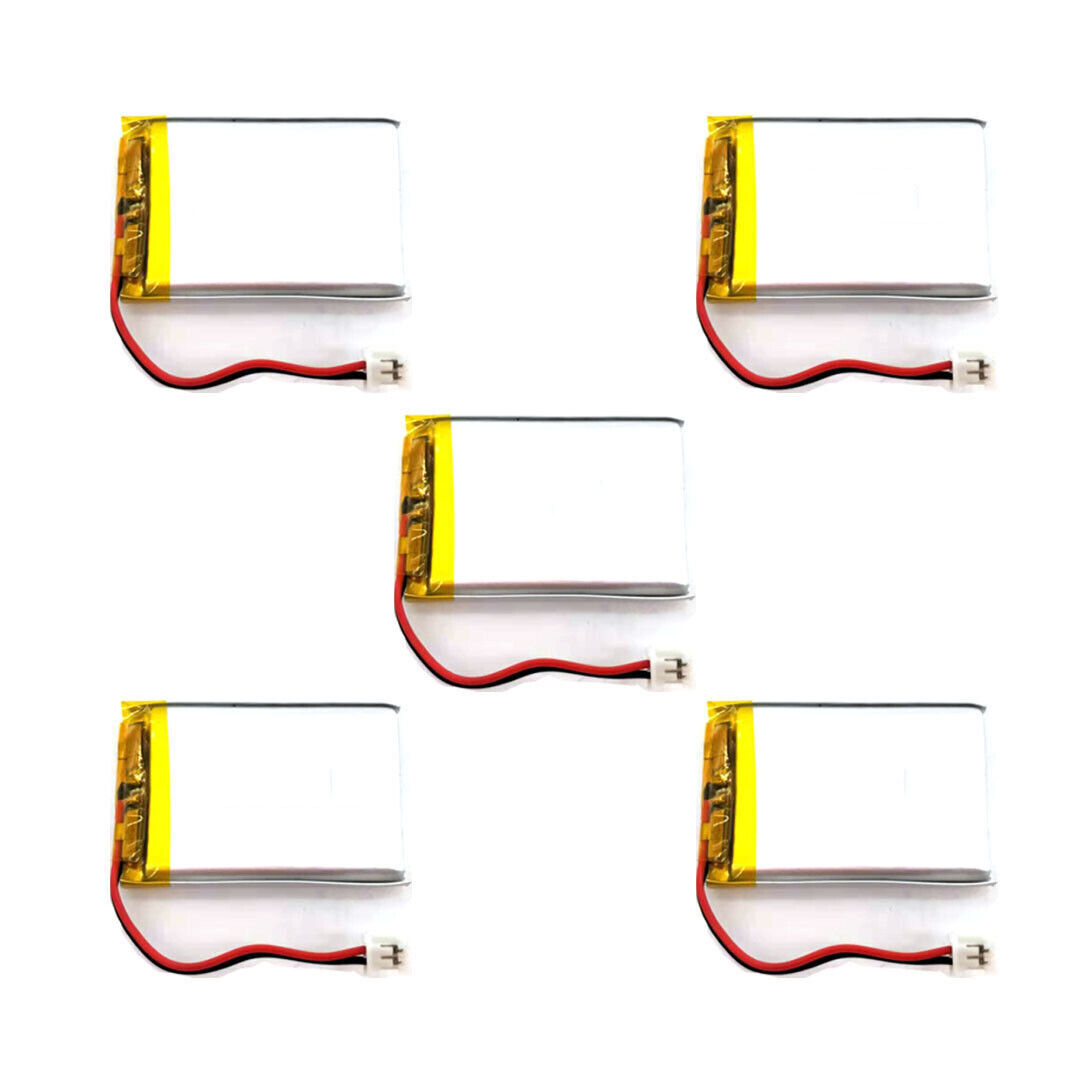 2/5/20pcs  3.7V 400mAh 702030 Li Lithium Polymer ion Battery