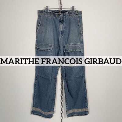 パンツ MARITHE FRANCOIS GIRBAUD shuttle pants MARITHE FRANCOIS GIRBAUD Shuttle Pants Gray XL Denim Blue | eBay