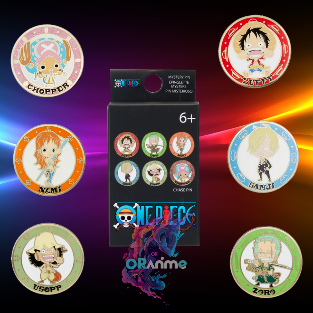 Loungefly! One Piece - Mystery Pin - 1 Blind Box Enamel Pin