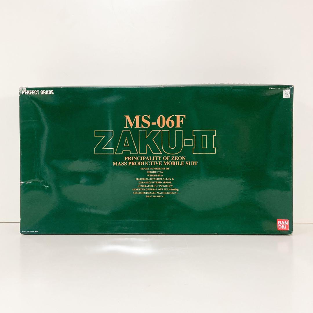 未使用 PG 1/60 MS-06F ZAKU-II Amazon.com: Bandai Hobby MS-06F Zaku II Mobile Suit Gundam