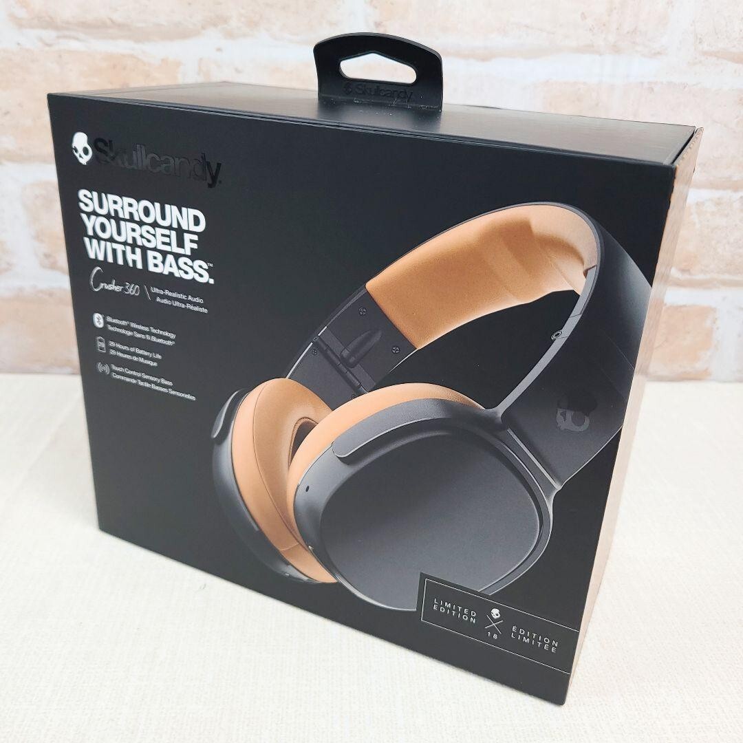 ヘッドホン Skullcandy Crusher360 Amazon.co.jp: Skullcandy Crusher 360 Bluetooth対応 BLACK
