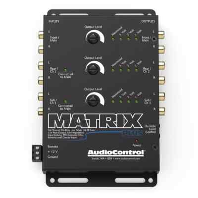 AudioControl Matrix Plus, 6 Channel Line Driver FAST FREE SHIPPING