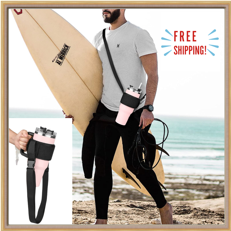 Carrier Holder With Strap For Stanley Simple Modern Camping 