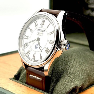 Pre-owned Seiko Presage Castle In The Sky Laputa Collaboration Watch Sarx087 Studio Ghibli