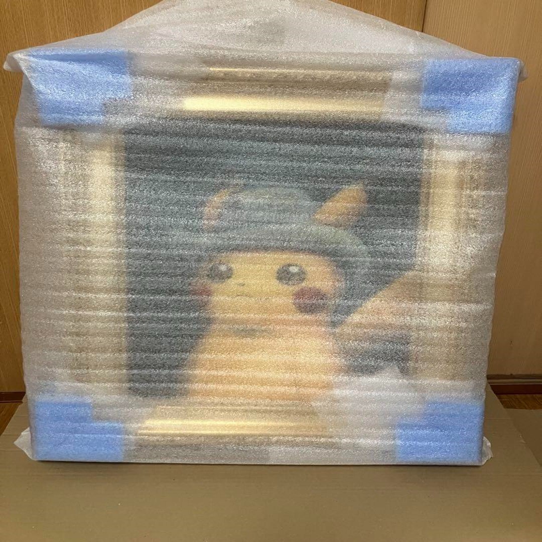 Van Gogh Giclée, Pikachu™ 金枠 Mサイズ Van Gogh Giclée, Pikachu™ 金枠 Mサイズ Pikachu Van Gogh