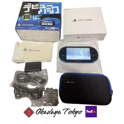 Sony PS Vita PCH-2000 Sony Playstation Blue Black Value