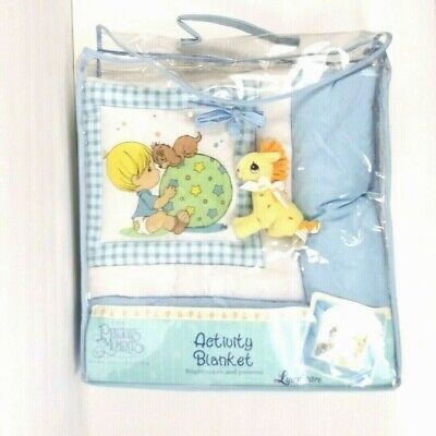 Precious Moments Baby Collection Activity Blanket Luv N Care Vintage 1999