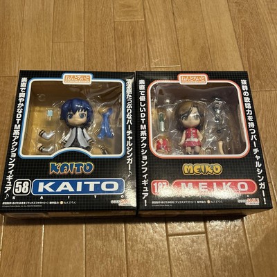 【新品未開封】ねんどろいど　KAITO MEIKO 58 187 Nendoroid figure KAITO MEIKO 58 187 New and unopened Good