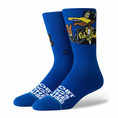 Stance Short Dog Classic Crew Socks (синие) Мужские хлопковые носки с графическим принтом