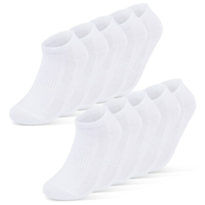 10-30 Paar Premium Sneaker Socken Atmungsaktiv mit Mesh Sportsocken Herren Damen