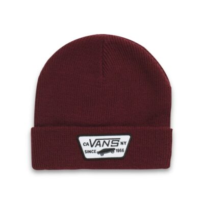 

Вязаная кепка Vans Off the Wall Milford Beanie (Port Royale) с манжетами