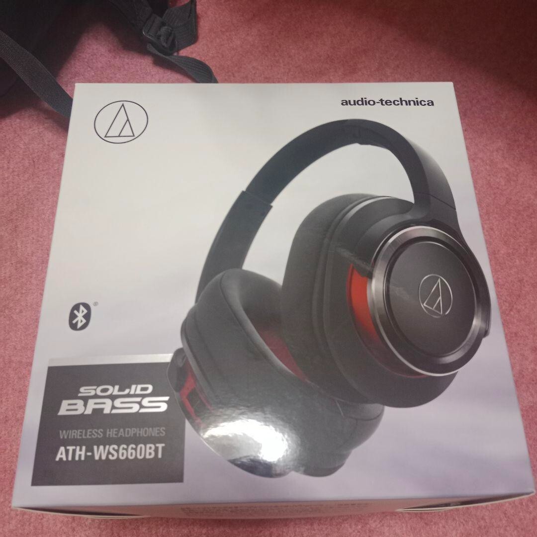 audio−technica ATH-WS660BT BRD audio-technica SOLID BASS Wireless Headphones Heavy Bass ATH