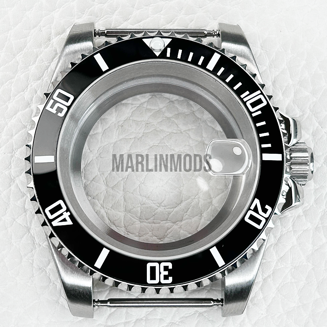 200M Waterproof 40mm SUB Dive Watch Case for NH35A NH34 GMT 120 Clicks Sapphire