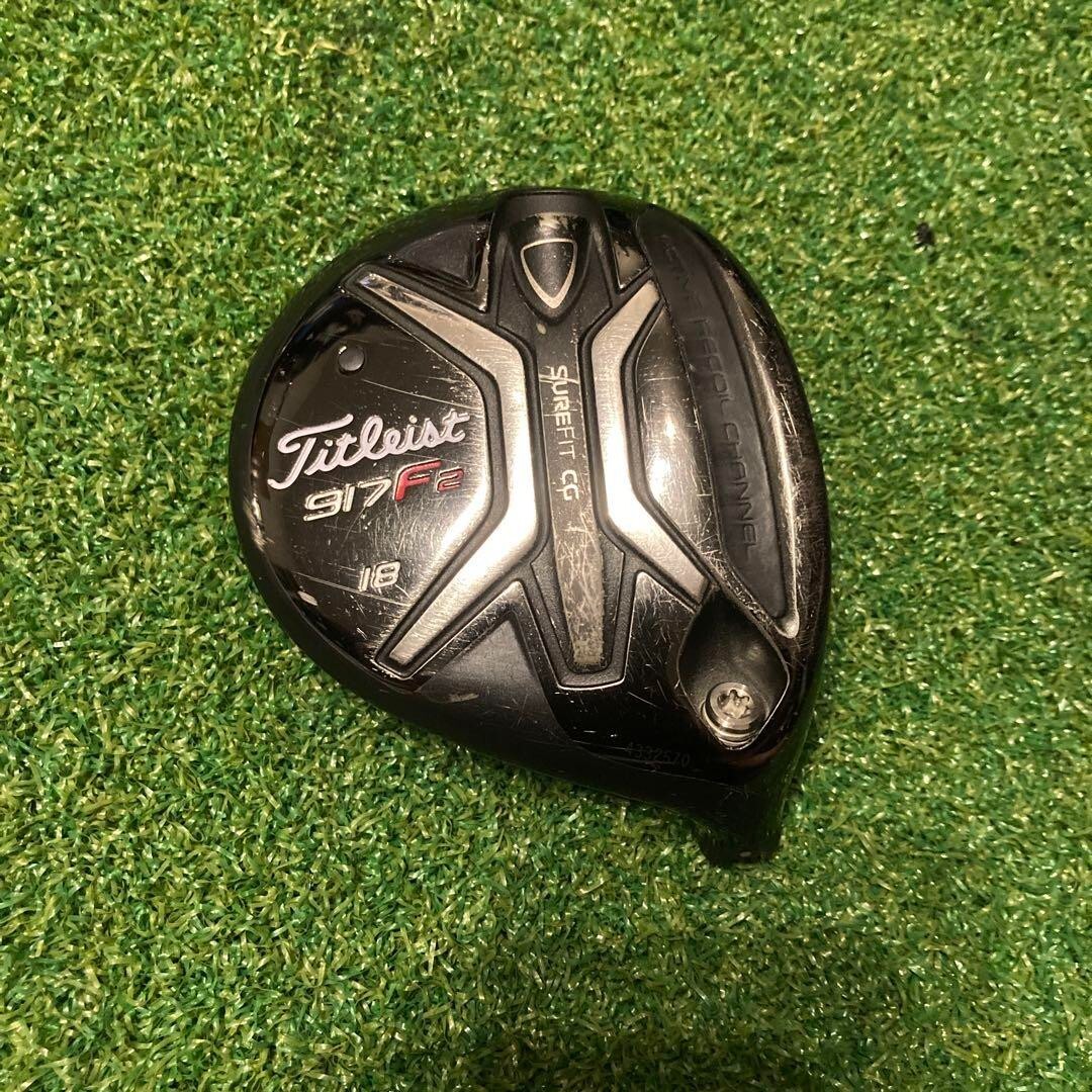 Titleist - titleist 917F2 5W 18° Titleist 917F2 5W 18.0° Head Only Right Handed Fairway Wood