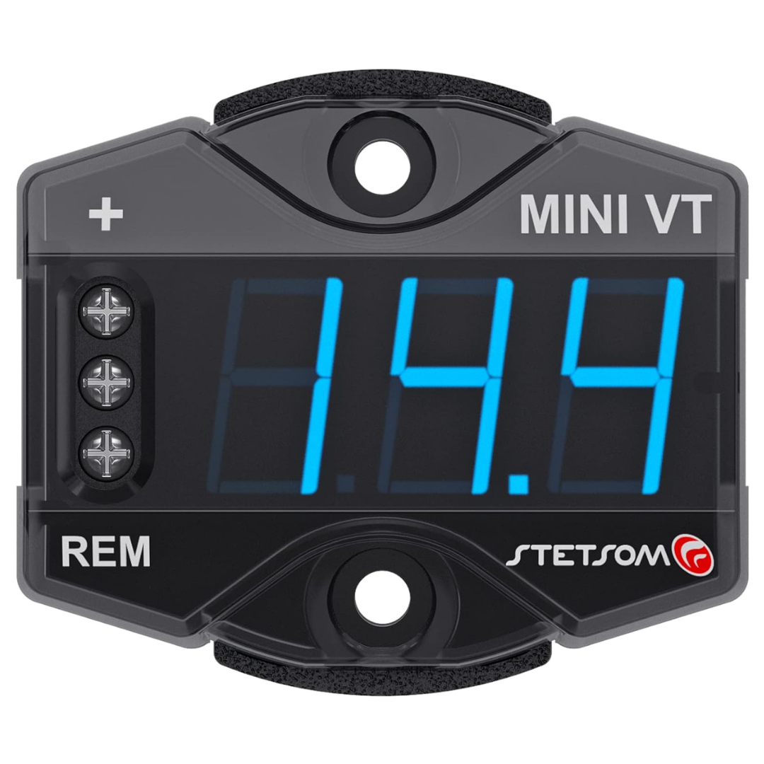Stetsom - MiniVT Digital Display Mini Voltmeter High Accuracy Blue LED 7V~30V