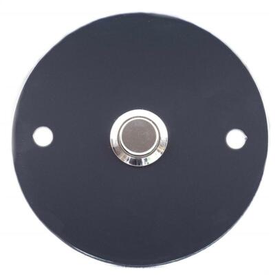 TronicXL Klingel Klingelplatte Alu anthrazit Taster silber Türklingel Designer