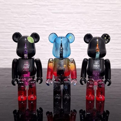 Bearbrick Tokyo Tower Set 3 100% BE@RBRICK Medicom Toy