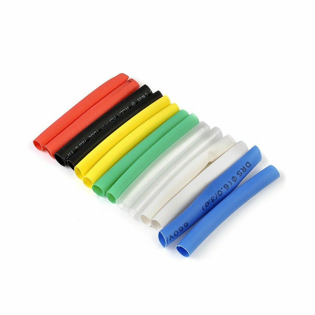 14pcs Heat Shrink Tube Wrap Sleeve For USB Data Charger Cord Cable