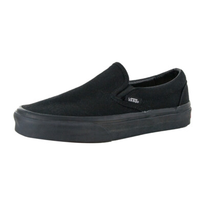 

Vans -#39;Classic Slip-On-#39; Кроссовки (черный / черный) Мужские кроссовки унисекс с низким Vulc, Black/black