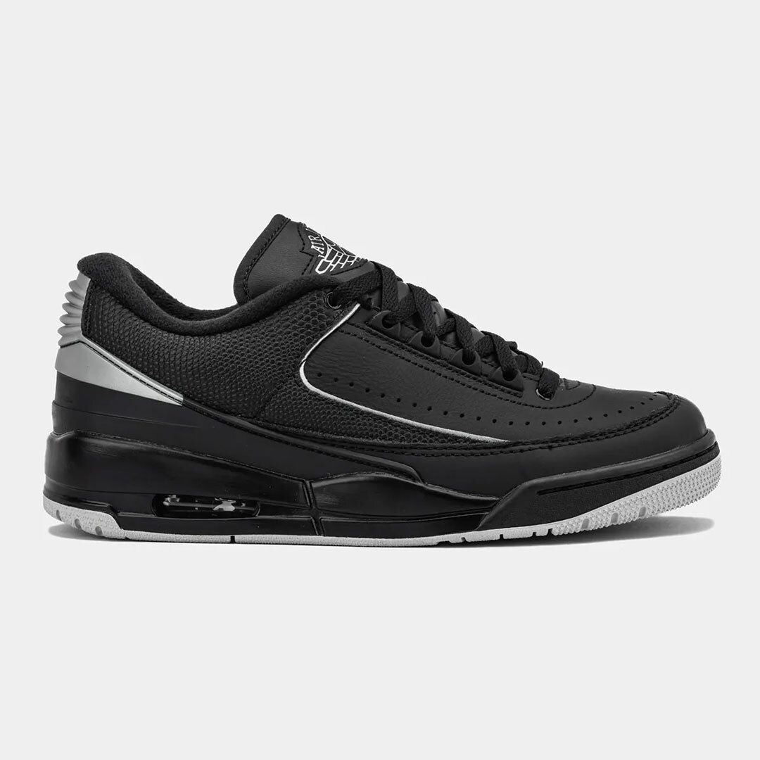 Nike Air Jordan 2/3 'Black/Metallic Silver' | Men's Sizes