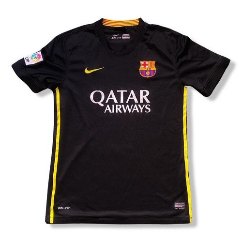 BARCELONA 2013 2014 AWAY FOOTBALL SHIRT SOCCER JERSEY NIKE
