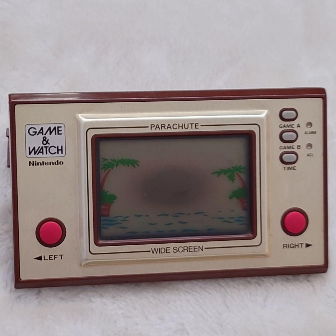 Nintendo ゲームウォッチ　ジャンク品 GAME & WATCH Parachute Wide Screen Japanese Version Limited