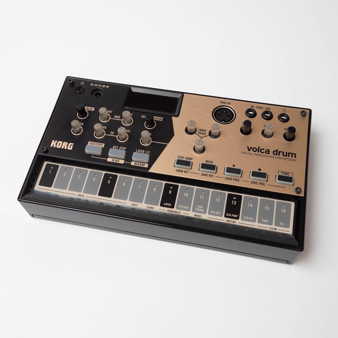 Korg volca drum Analog Modeling Rhythm Machine Synthesizer