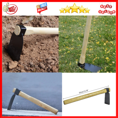 Hoe Weeding Tool Garden Farm Tool Agricultural Gardening Tool With Wooden Handle