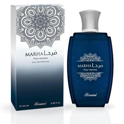 Rasasi Marha Pour Homme For Men EDP Perfume Spray - 100ML (3.4 fl oz) By Rasasi