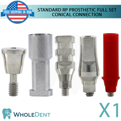 Dental Im plant Standard RP Prosthetic Kit Conical Connection Abut ment Transfer