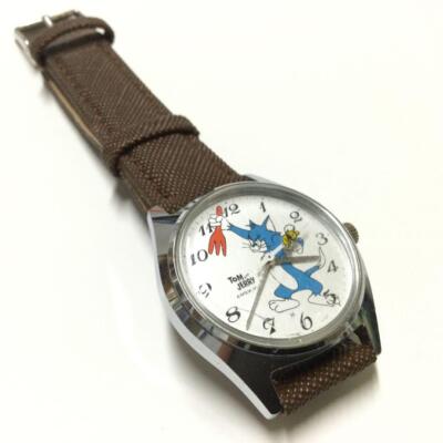 Vintage Seiko Disney Time Tom and Jerry Manual Watch 37mm Vintage Seiko Disney Time Tom and Jerry Manual Watch 37mm