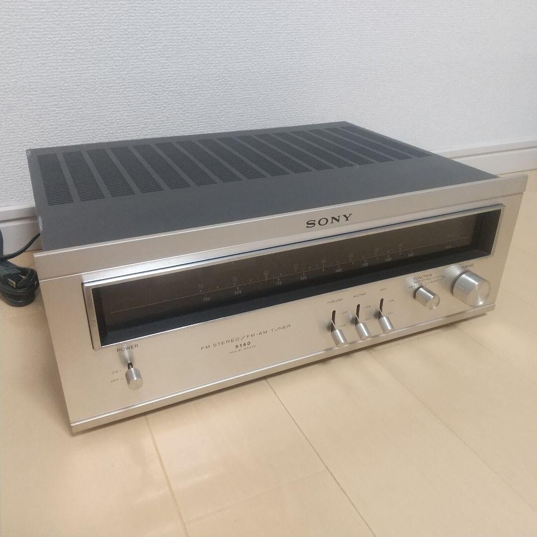SONY オーディオ　ST-5140 Sony ST-5140 SD FM Stereo/FM-AM Tuner Excellent F/S | eBay