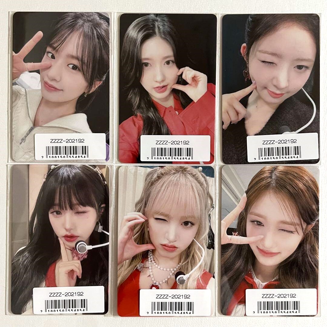 IVE I'VE MINE A!SMART Sony Music トレカ 6枚 IVE A!SMART MINE Limited