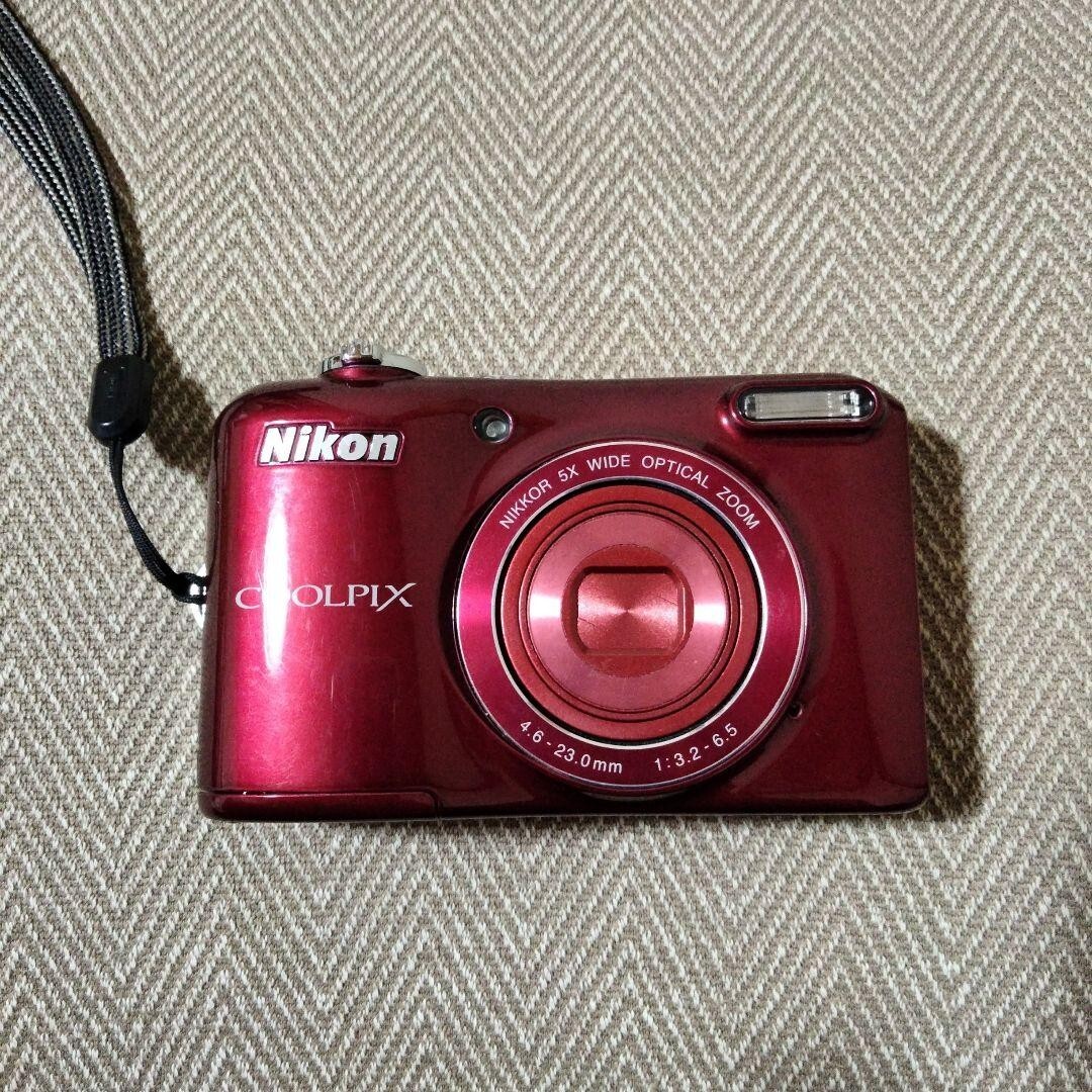 Nikon Coolpix L28 20.1 MP Compact Digital Camera Red From