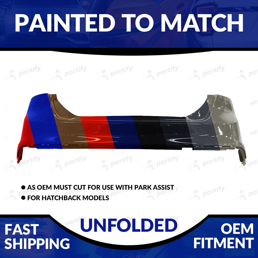 NEW Painted To Match 2012-2014 Ford Focus Hatchback Rear Bumper
