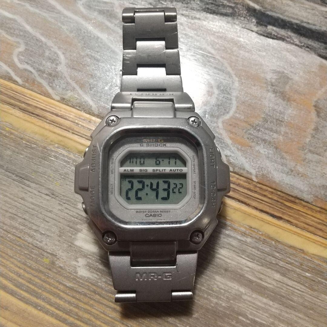 CASIO MRG-110T MR-G G-SHOCK クォーツ チタン Casio G-Shock MRG 110T Titanium Digital Quartz Watch Rare